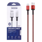 کابل تایپ سی فست شارژ 5 آمپر شوش SH120C طول 1.1 متر - قرمز